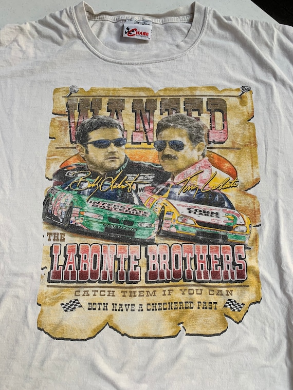 Vintage 1999 The Labonte Brothers Two From Texas T
