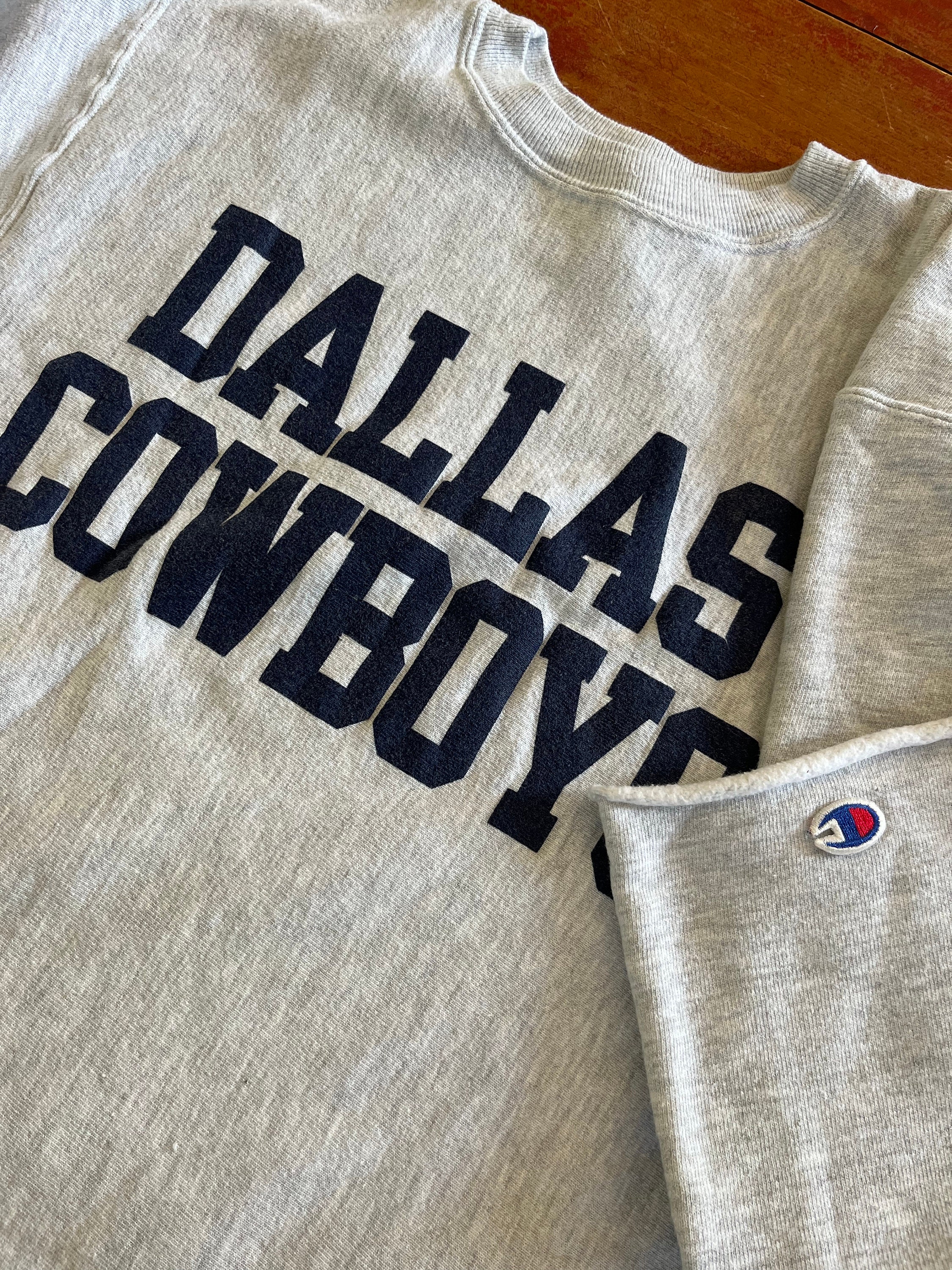 Vintage Dallas Cowboys Reverse Weave Champion Brand Crewneck 