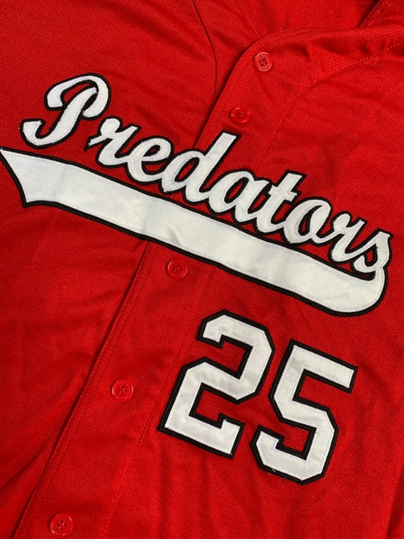 predators baseball jersey