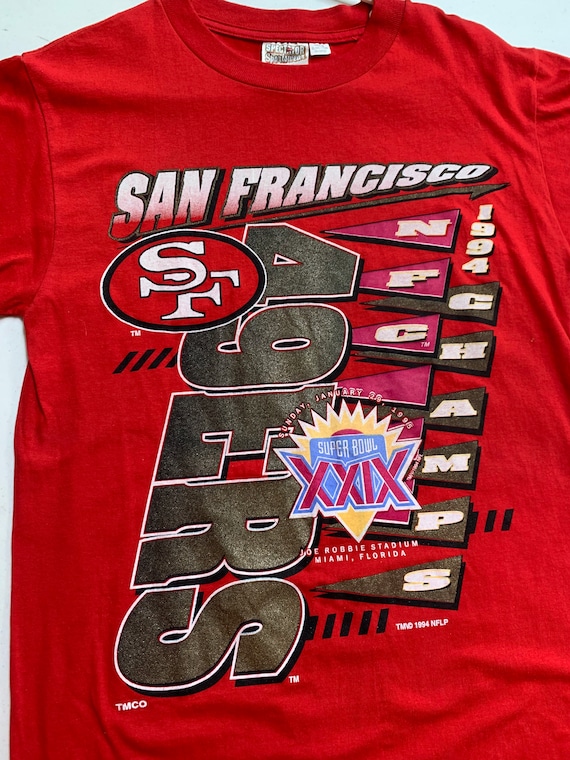 Buy Vintage San Francisco 49ers Super Bowl 29 T Shirt Size Medium