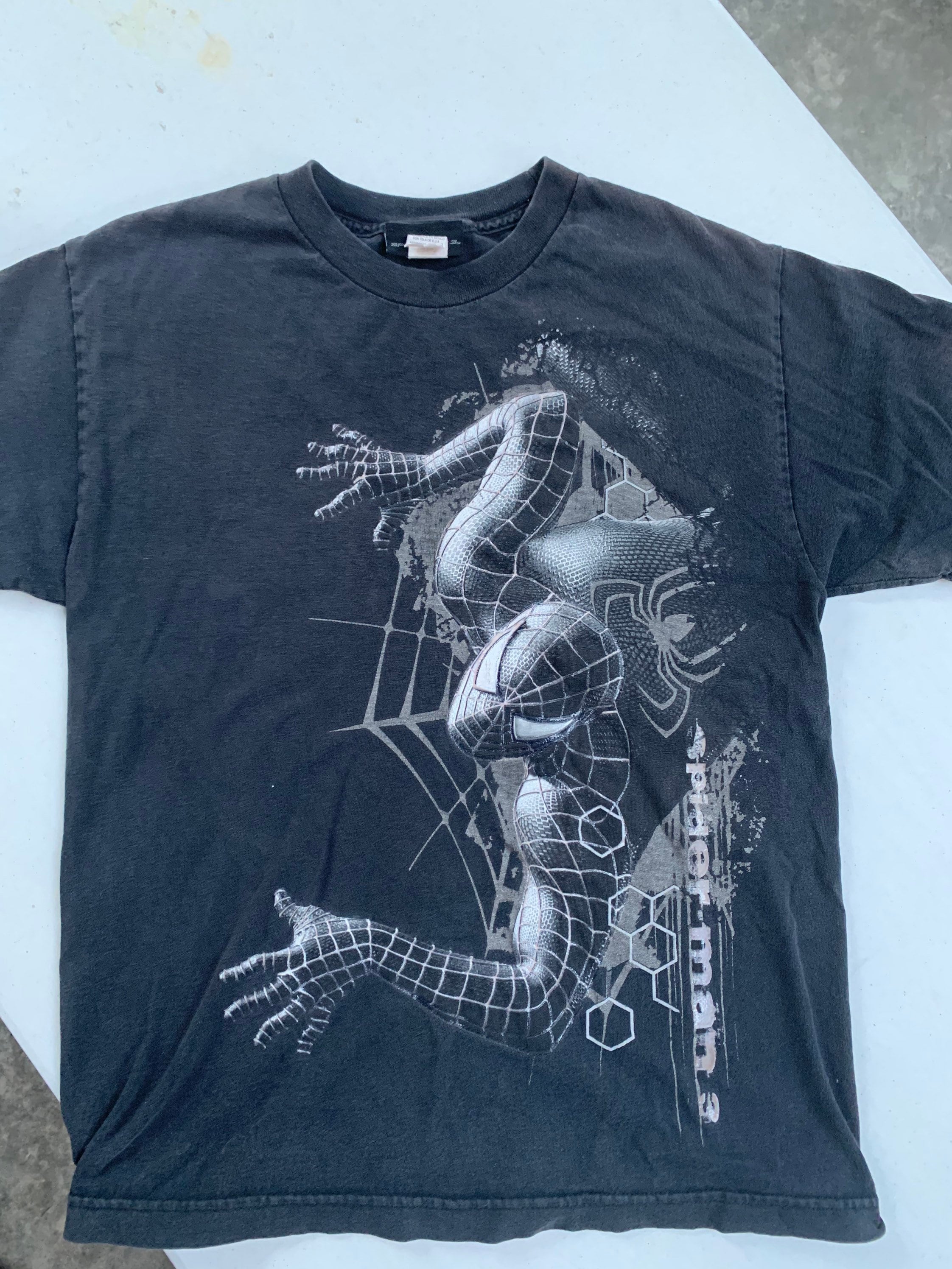 Vintage Spider-man 3 Movie 2007 Marvel Comics Mens Black - Etsy