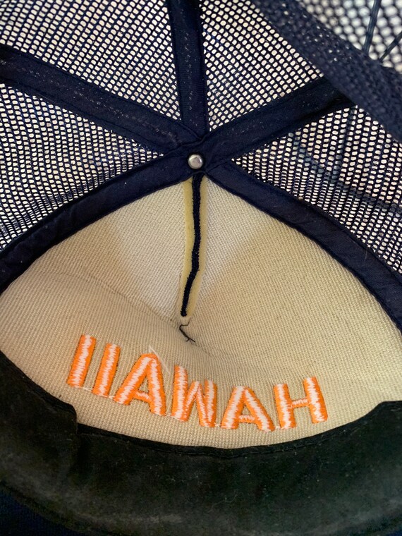Vintage Hawaii Snapback Hat Cap Quality Embroidered Mesh