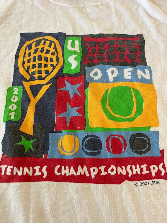 Vintage 2001 US OPEN Tennis Championships T Shirt Size Large Awesome  Graphic - Etsy UK