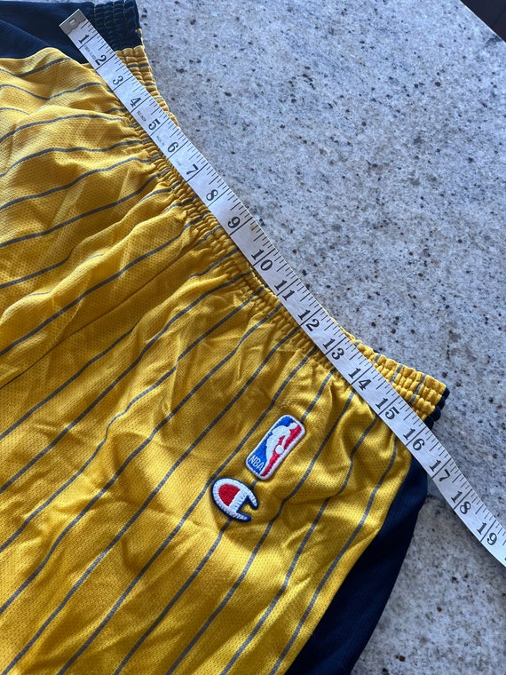 Vintage Champion Brand Indiana Pacers Pinstripe A… - image 5