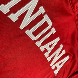 Indiana Hoodie Sweatshirt Size Large Quality Stitched Letters