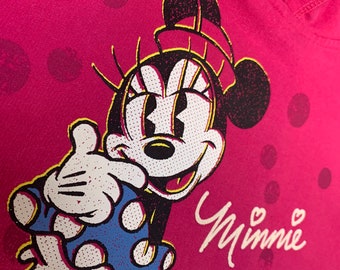 Vintage Minnie Mouse Hoodie Sweatshirt Size 2XL Awesome Graphic
