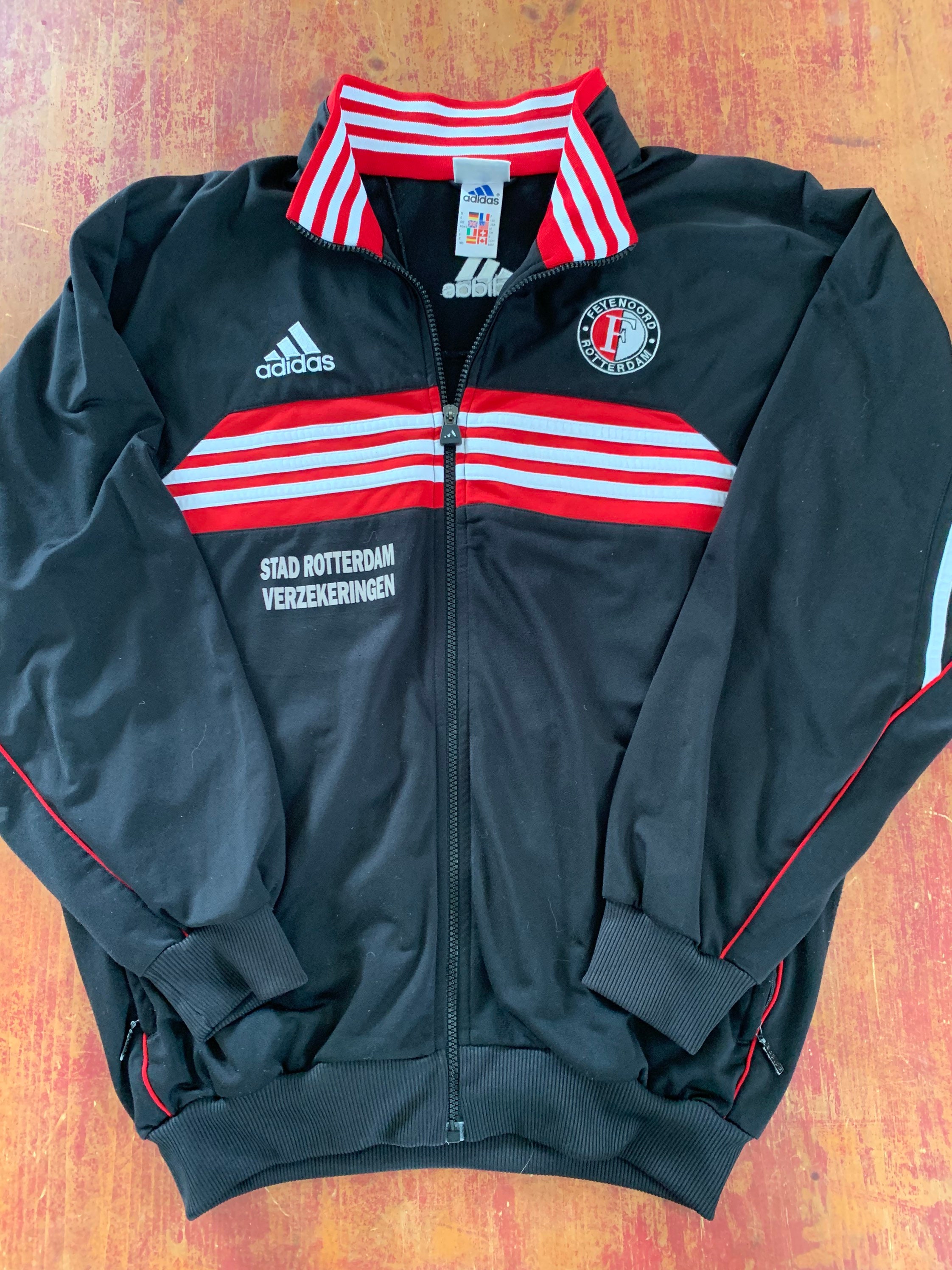 Tratar ir de compras aves de corral Vintage Adidas Stad Feyenoord Rotterdam Verzekeringen Soccer - Etsy España