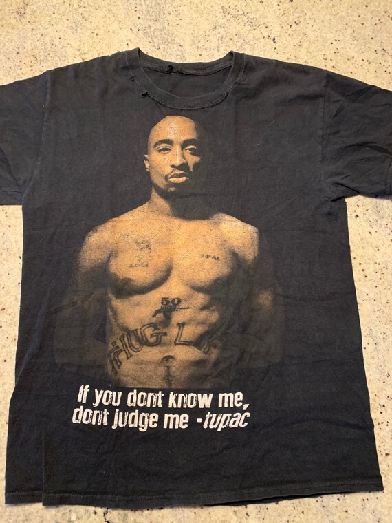 Tupac If you don’t know me, don’t judge me T Shir… - image 3