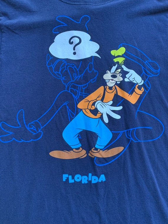 Vintage Disney Goofy Florida T Shirt Size Small Aw