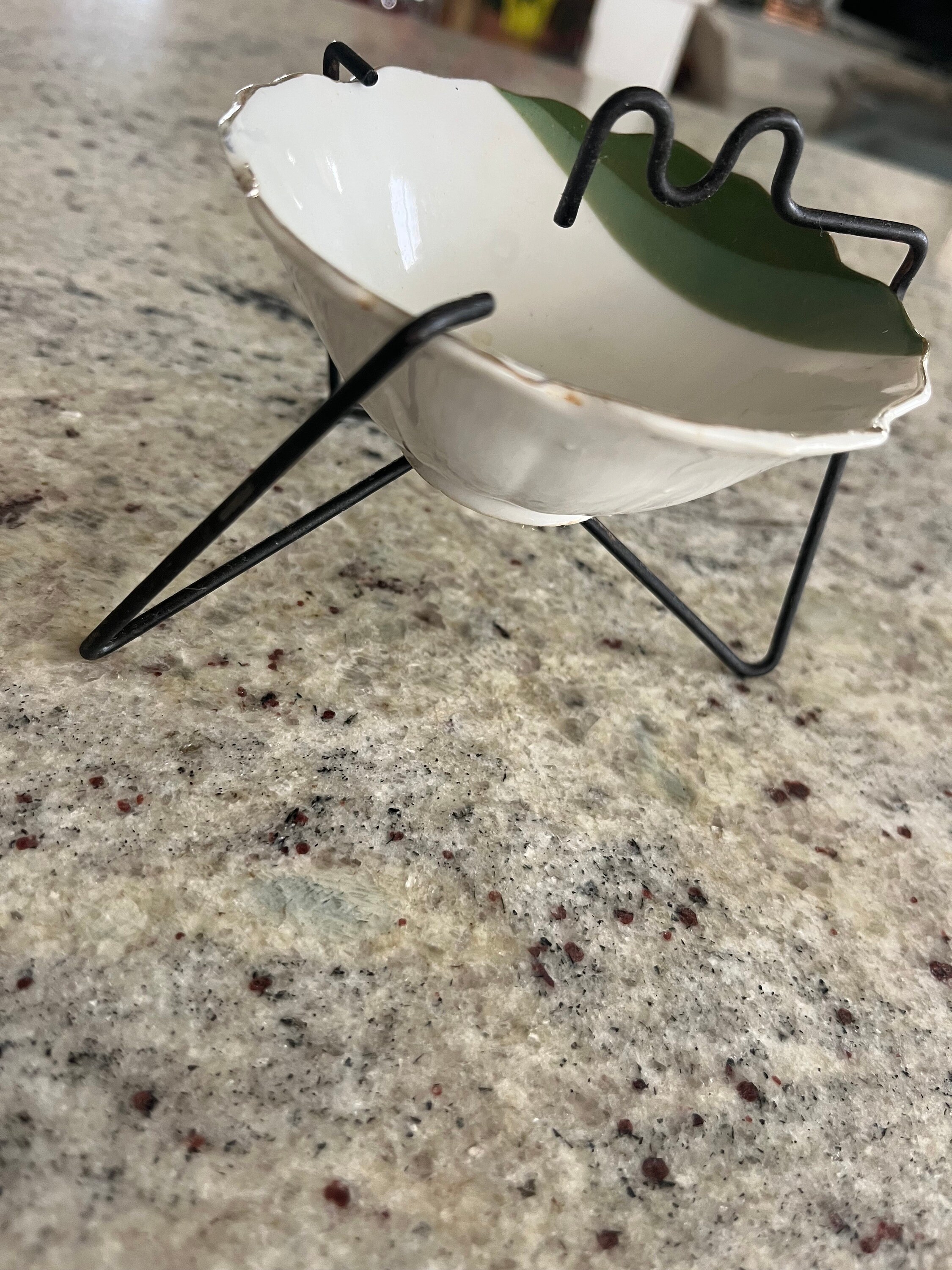 Vintage Ceramic Ashtray in Wire Holder Made in Japan Unique - Etsy