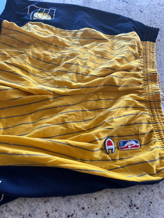 Vintage Champion Brand Indiana Pacers Pinstripe A… - image 9