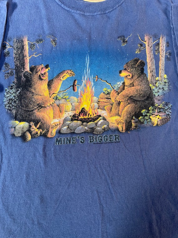 The Mountain “mine's Bigger” T-shirt, Size Medium, Excellent