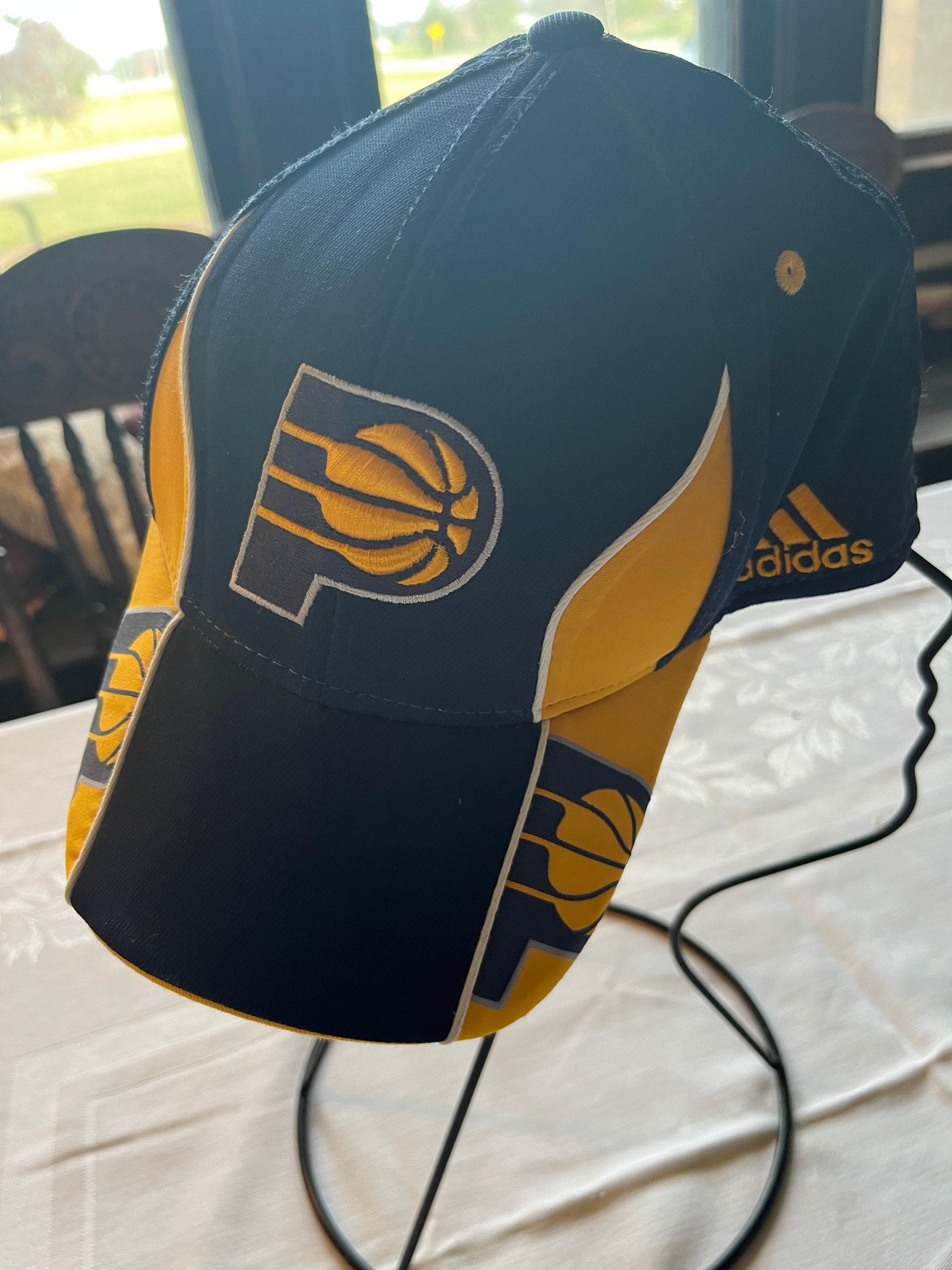 Indiana Pacers Adidas Brand Fitted Hat Cap Quality Embroidered NBA ...