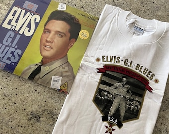ヴィンテージ エルヴィス プレスリー G.I. ブルース T シャツ 1960 年