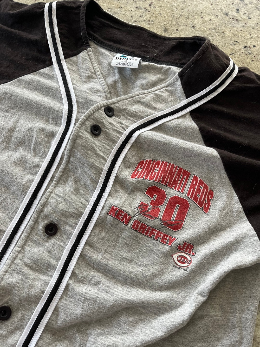 Cincinnati Reds Jersey 90s Baseball Shirt Ken Griffey Jr 30 