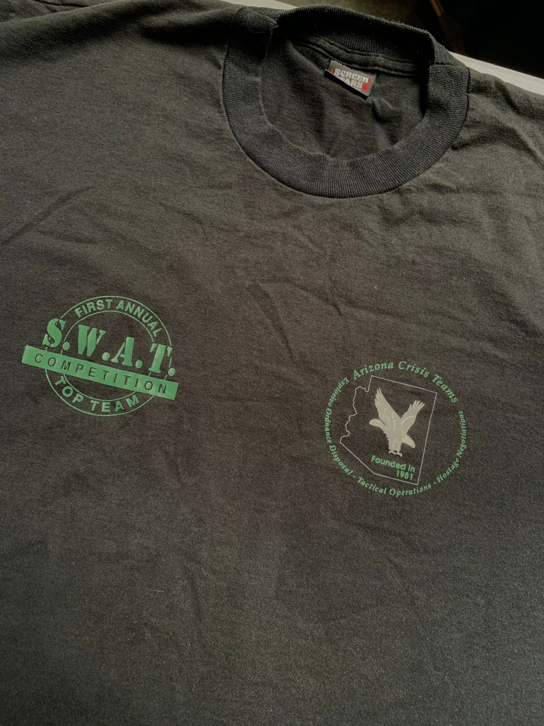 Vintage SWAT Team Competition Camiseta Arizona Size XL Estrellas de  pantalla hechas en EE.UU. - Etsy México, image size:2244x2992