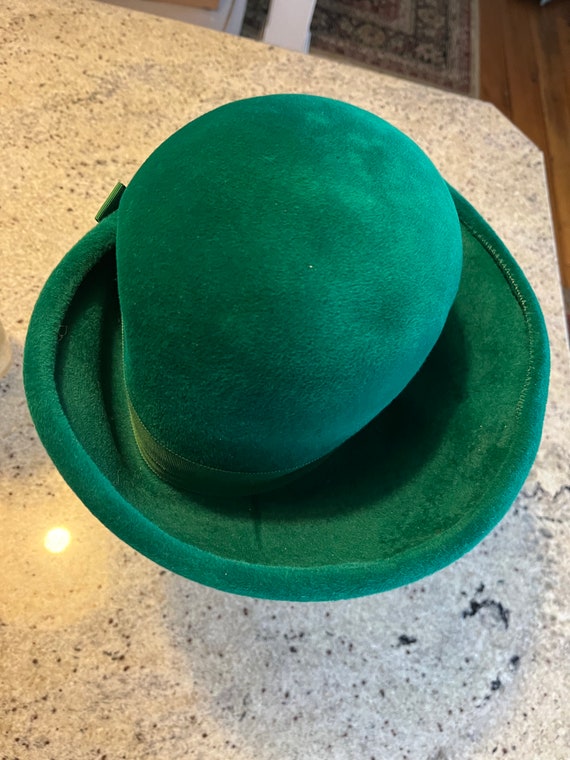 Vintage hat green made in Italy Vintage Italia Italian Flag Italy Italiano Baseball Cap  main image 4