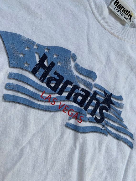 Vintage Harrahs Las Vegas T Shirt Size Small Casin