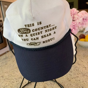Vintage Ford Country Snapback Hat Cap Better than Chevy