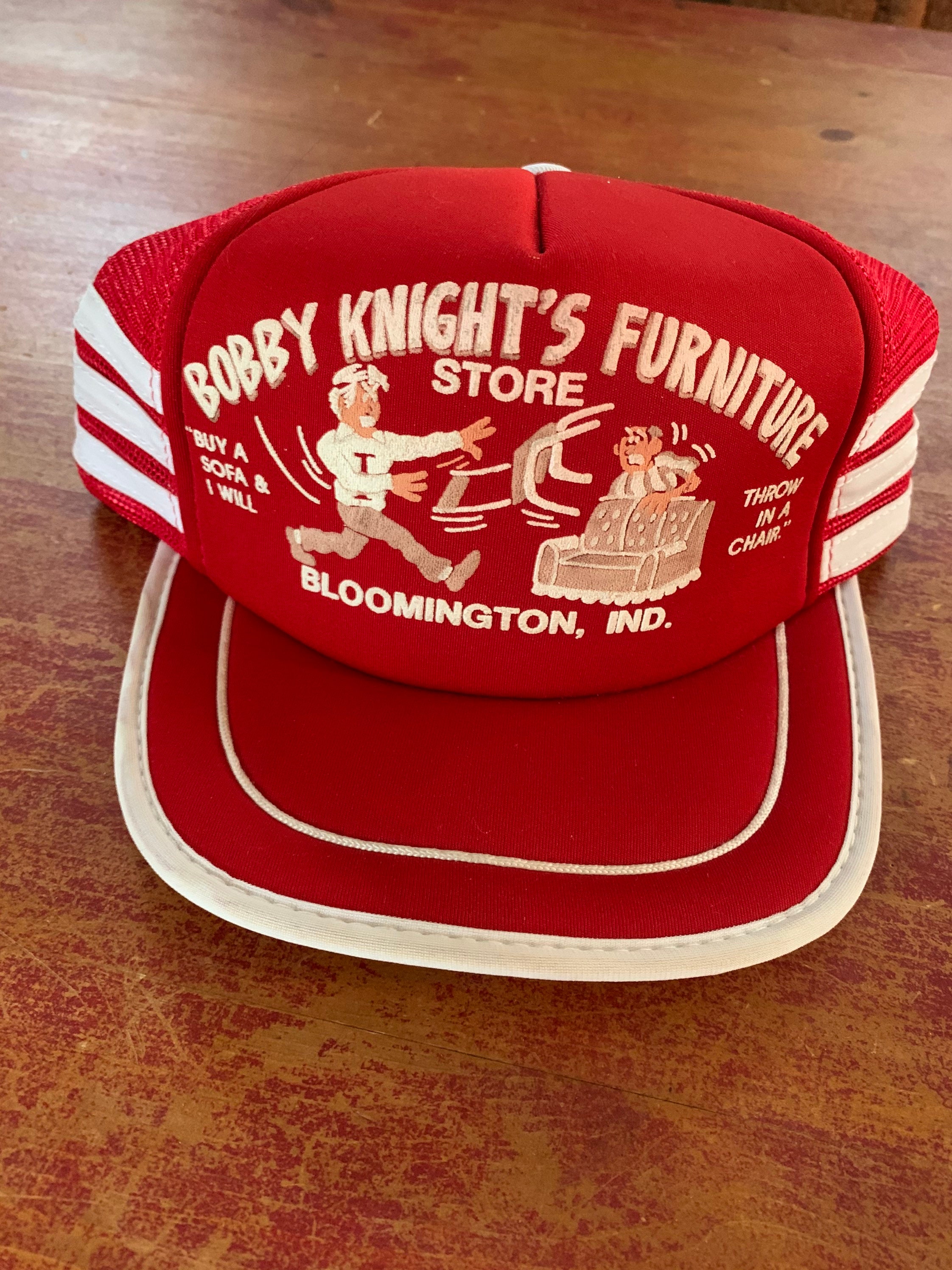 Bobby Knight Furniture Store Hat Cap IU 