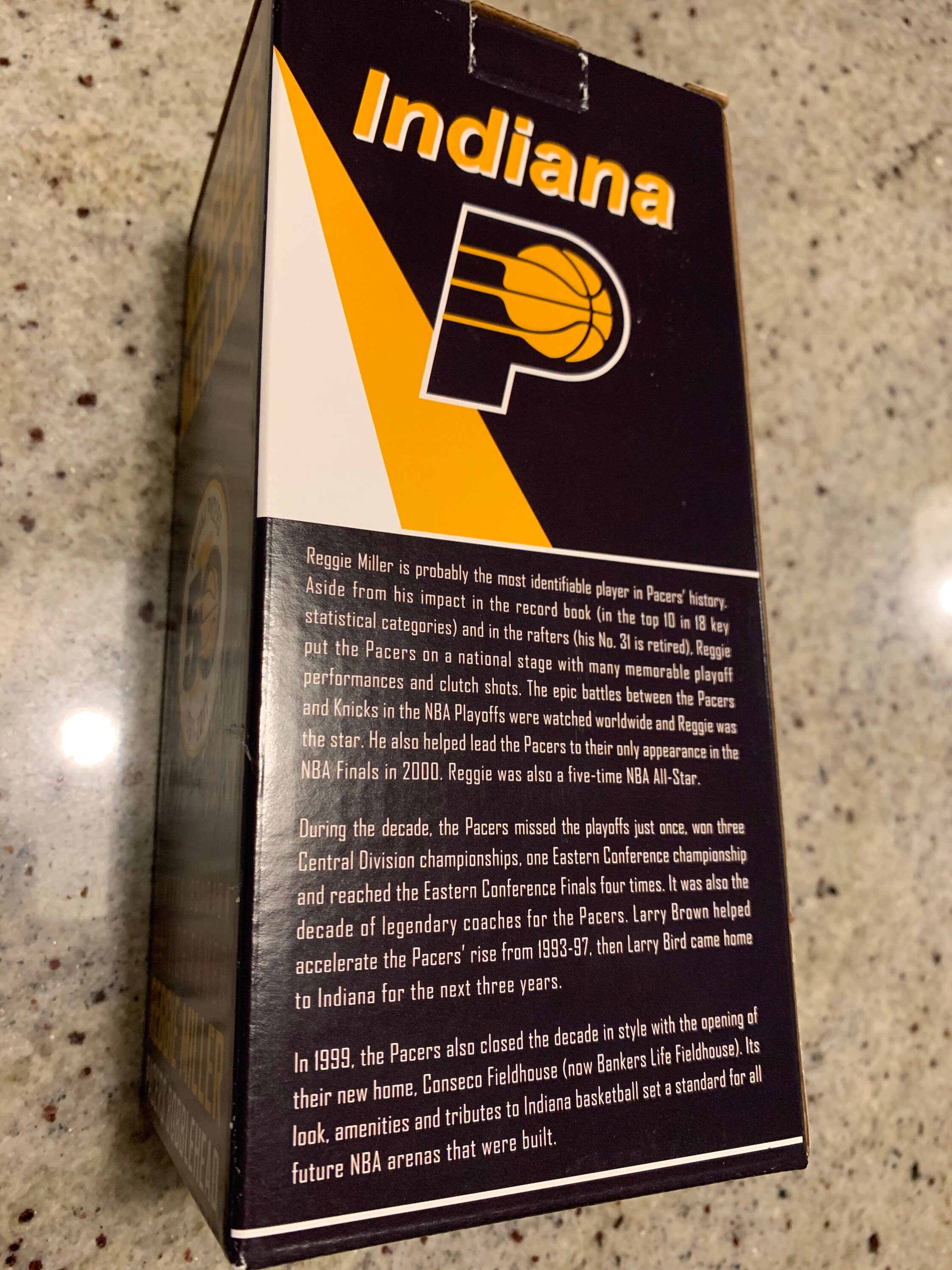 限定版 90年代 レジー・ミラー インディアナ・ペイサーズ ボブルヘッド