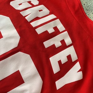 Mitchell & Ness Authentic Ken Griffey Jr Cincinnati Reds 2000 Jersey - Black - L