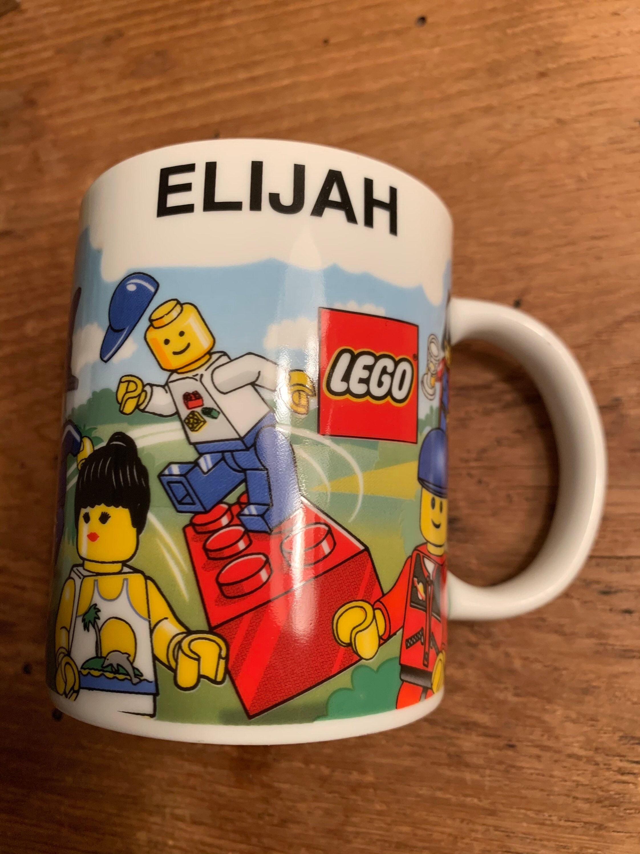 Vintage Elijah 2006 LEGOLAND California Ceramic Lego Character