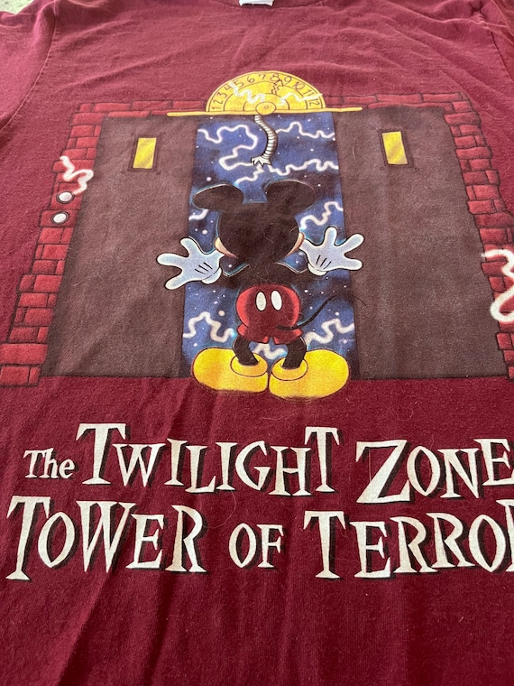 Vintage 90s Twilight Zone Tower of Terrors Disney World Hollywood 