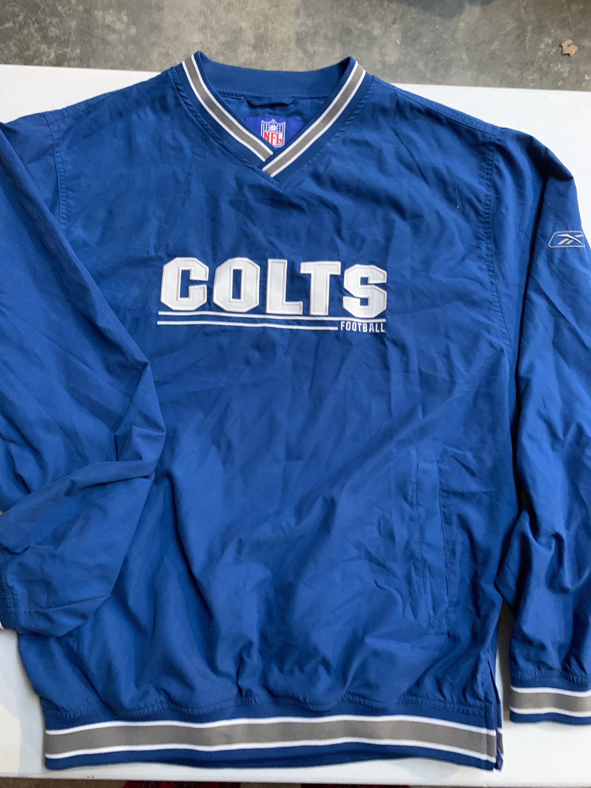 nfl pullover windbreaker