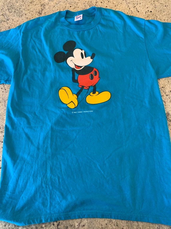 Vintage Mickey Mouse Classic Graphic T Shirt Size XL Made in USA