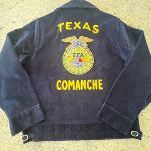 Vintage Ffa Jacket Texas - Etsy
