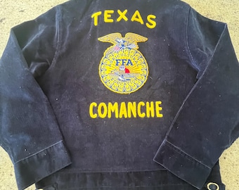 Vintage FFA Future Farmers of America Corduroy Jacket Size 38