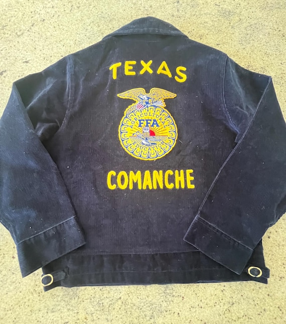 Vintage FFA Future Farmers of America Corduroy Jacket Size 38