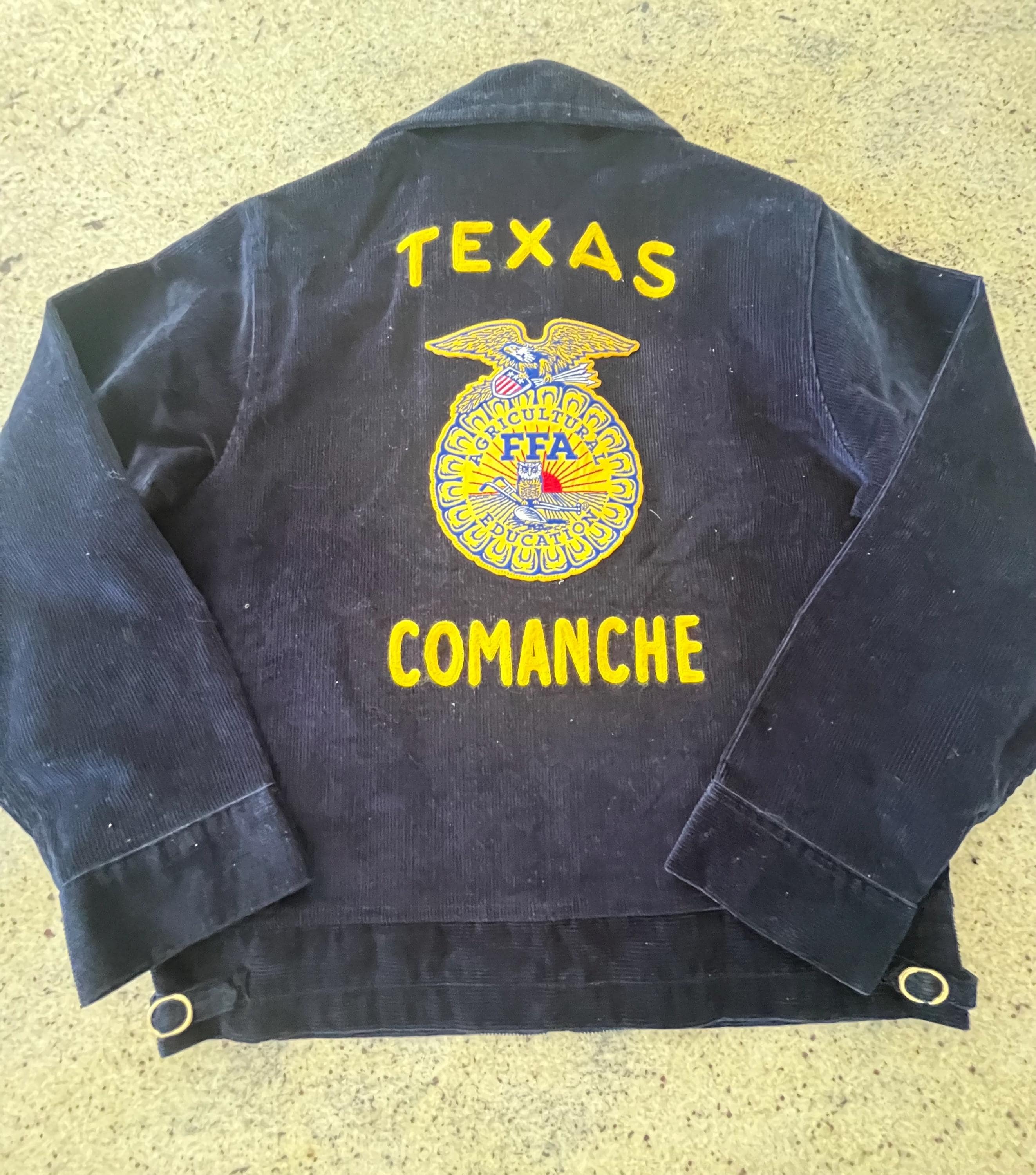 Vintage Ffa Texas Corduroy Jacket - Etsy