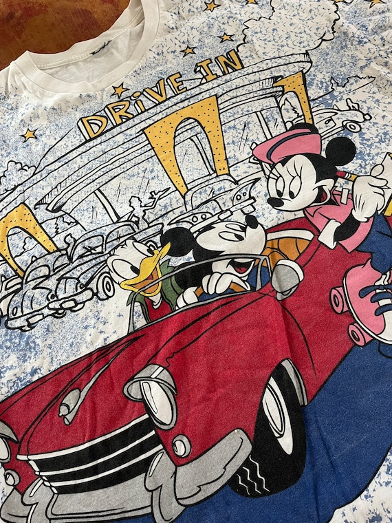 90年代 ヴィンテージ ミッキー Tシャツ ディズニー 古着Tシャツ】ディズニー 90s MICKY INC. 魔法使いミッキー