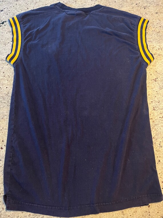 Vintage Indiana Pacers Sleeveless Muscle Shirt Si… - image 10