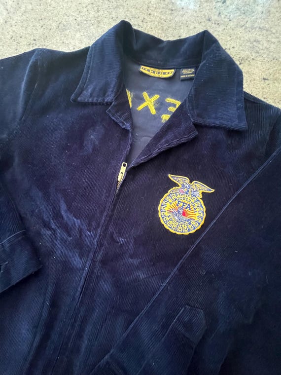 Vintage FFA Future Farmers of America Corduroy Jacket Size 38