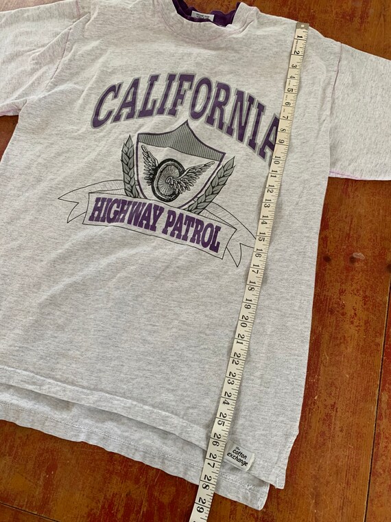 Vintage California Highway Patrol T Shirt Size La… - image 6
