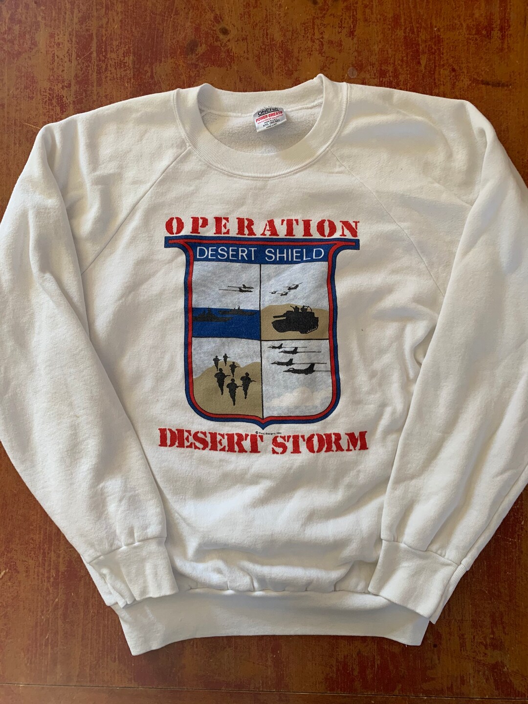 Operation desert storm crew neck clearance