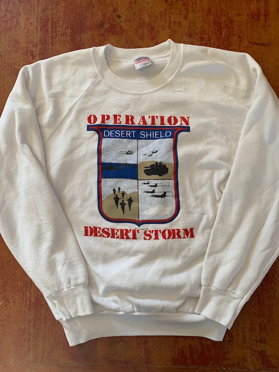 Vintage Operation Desert Storm Desert Shield Crewn