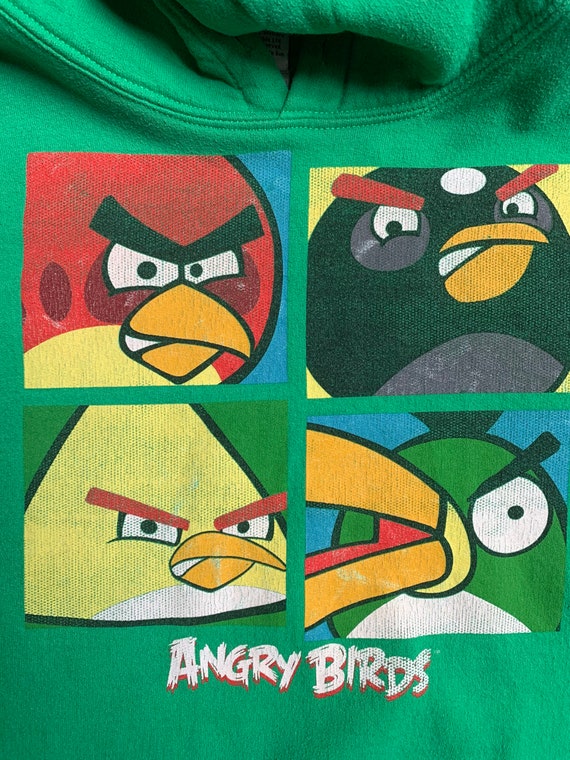 Angry Birds Hoodie Sweatshirt Size 