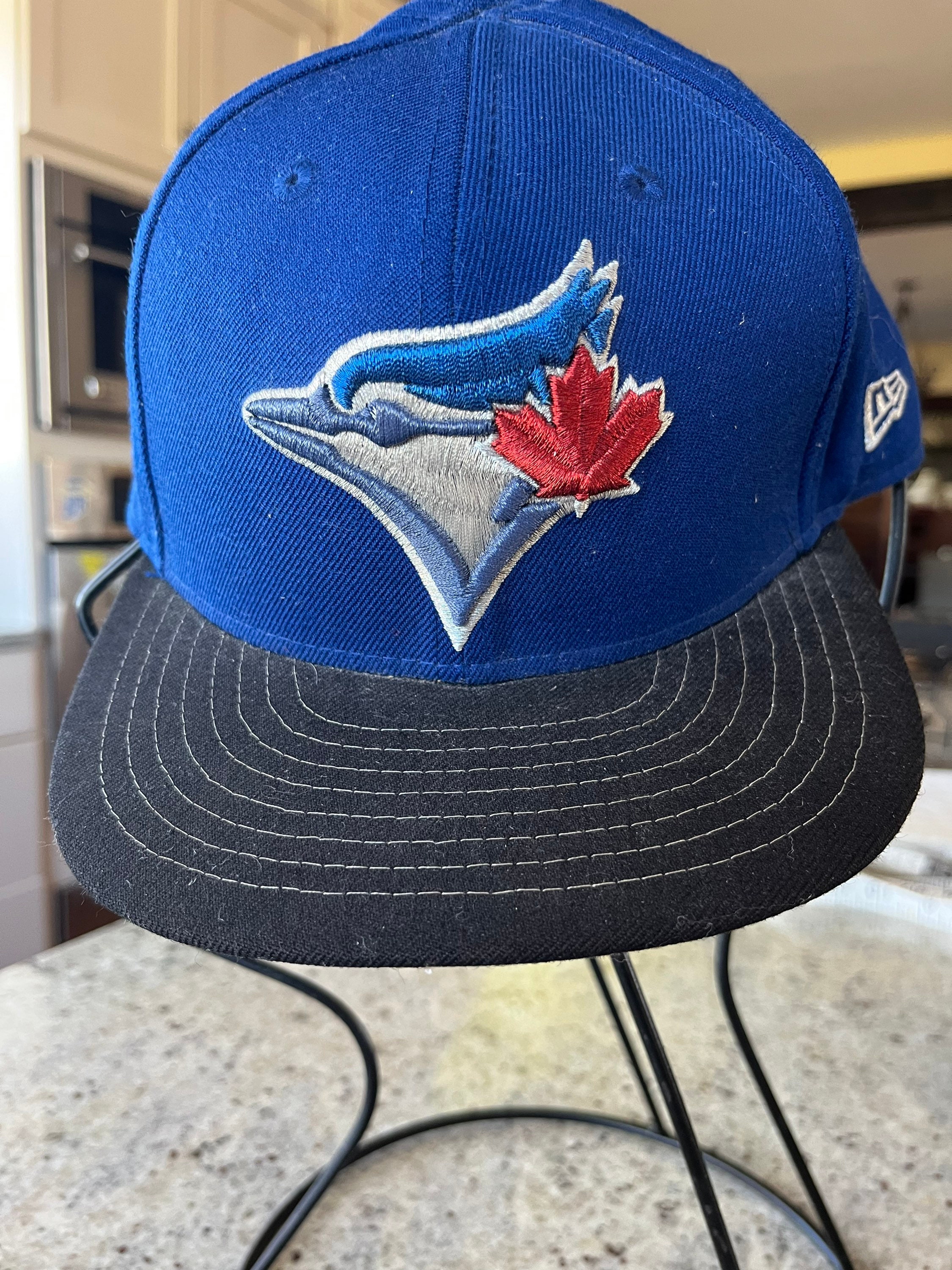 Vintage Toronto Blue Jays Fitted Wool Hat Cap Quality 