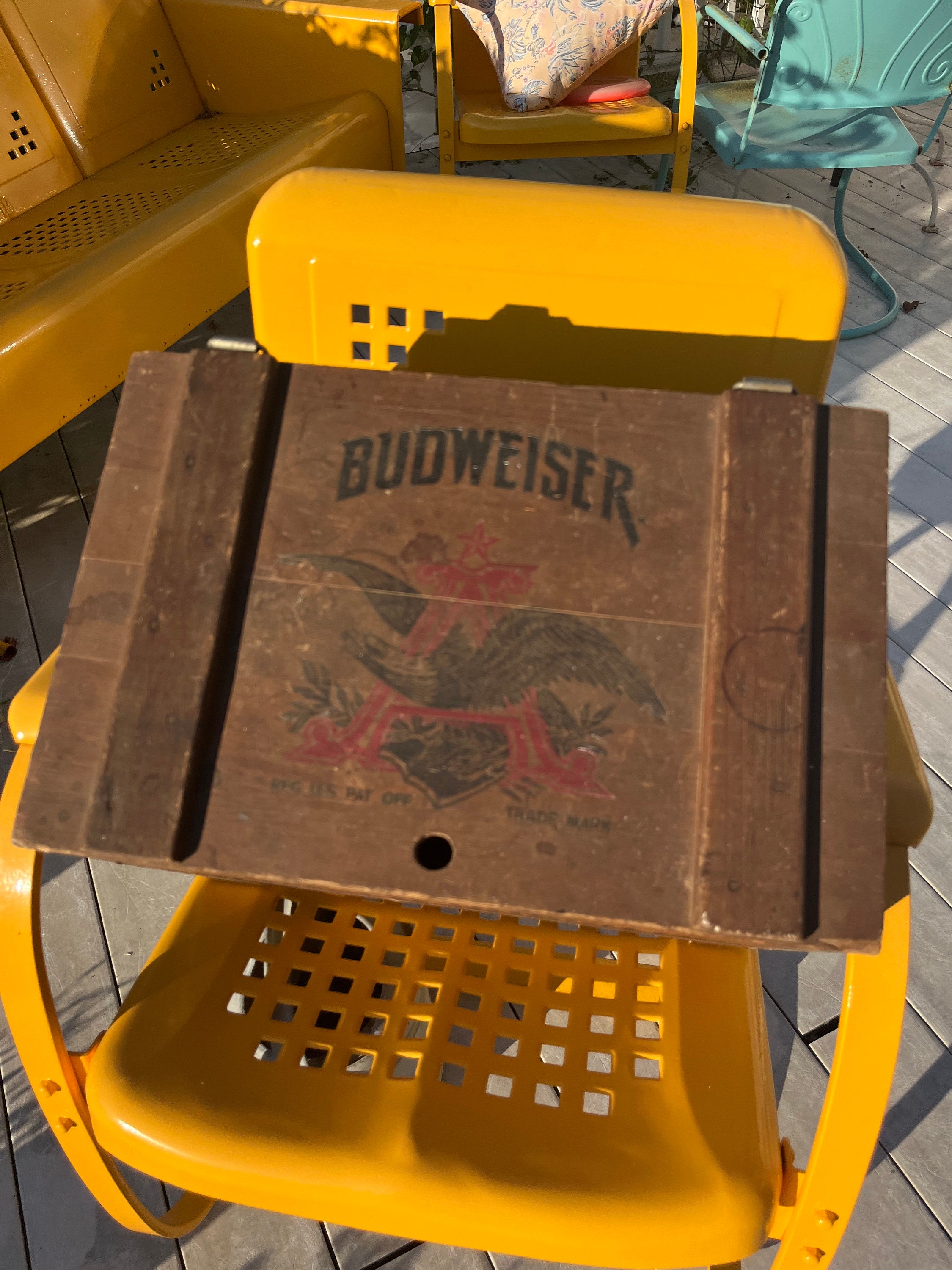 Anheuser-Busch Centennial Beer Crate