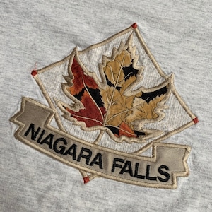 Vintage Niagara Falls T Shirt Size Large High Quality Embroidered Graphics