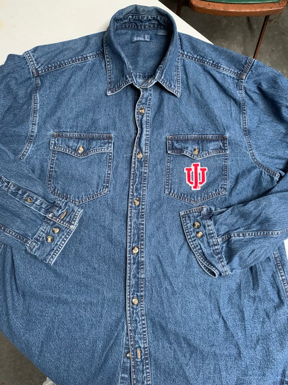 Vintage IU Indiana University Denim 