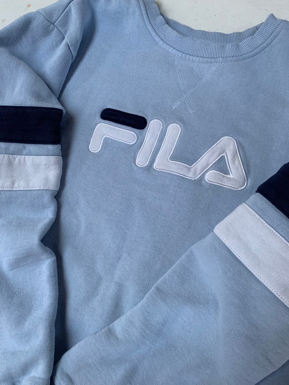 Vintage FILA Brand Crewneck Sweatshirt Size XL Na… - image 10