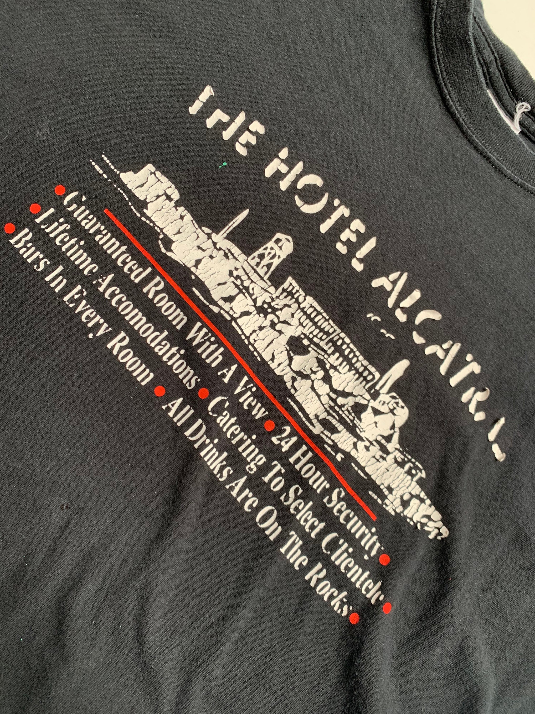 ヴィンテージ ホテル アルカトラズ 刑務所 T シャツ サイズ XL