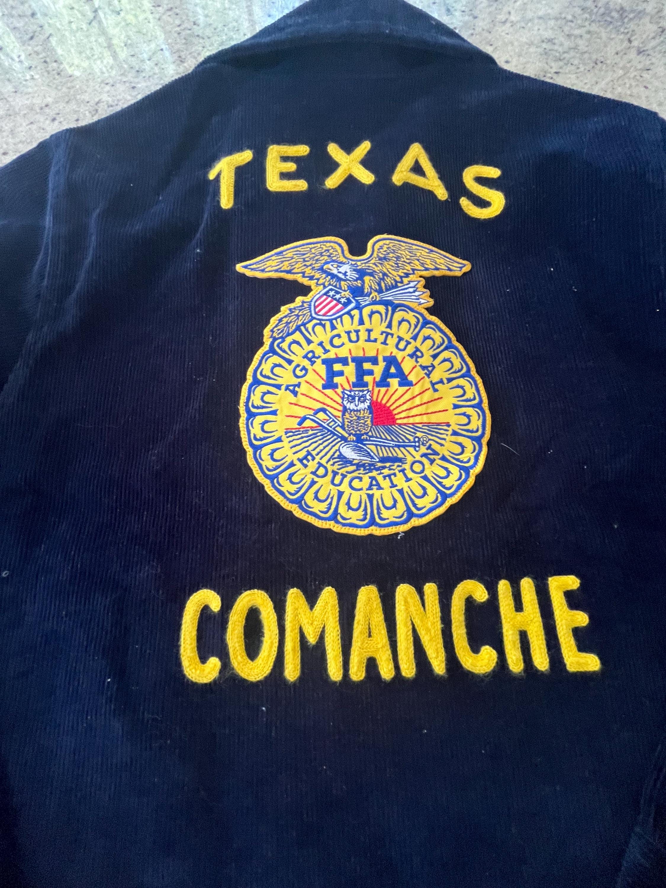 Vintage FFA Future Farmers of America Corduroy Jacket Size 38