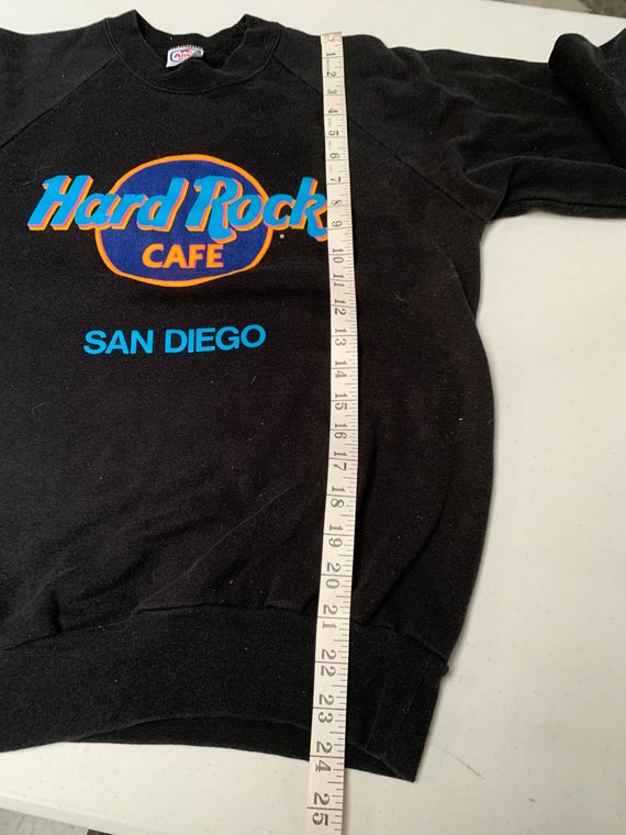 Vintage 90s Hard Rock Cafe San Diego Crewneck Swe… - image 7