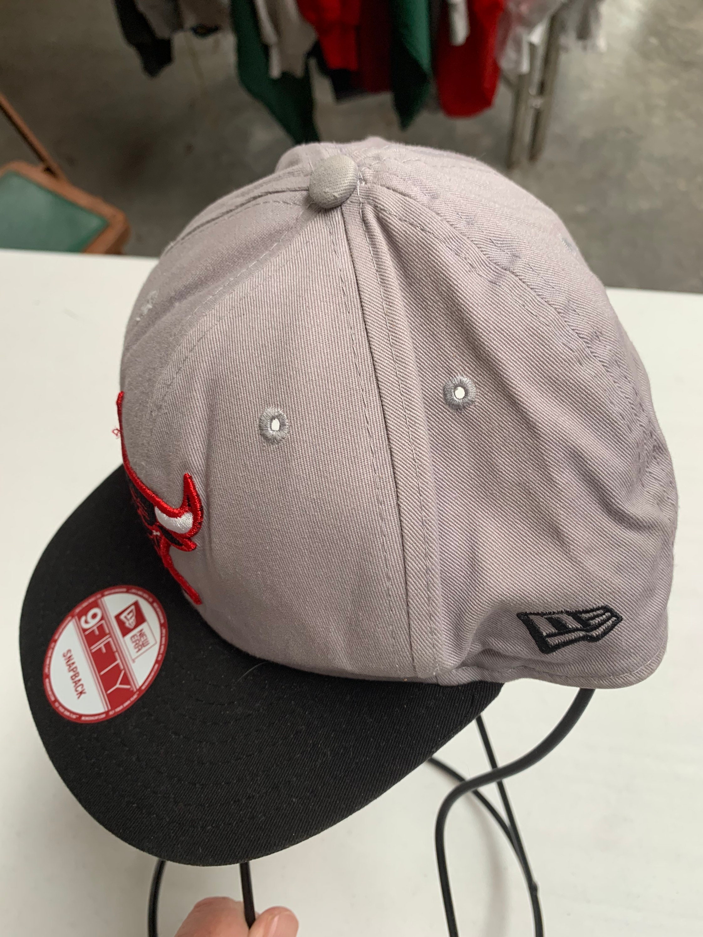 Vintage Chicago Bulls Windy City Snapback Sombrero Gorra Calidad Bordado Etsy Mexico